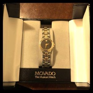 Two tone Movado women’s museum watch.